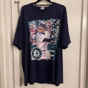 UNIQUE Classics Navy Crewneck Tee with Branded Neck Tag